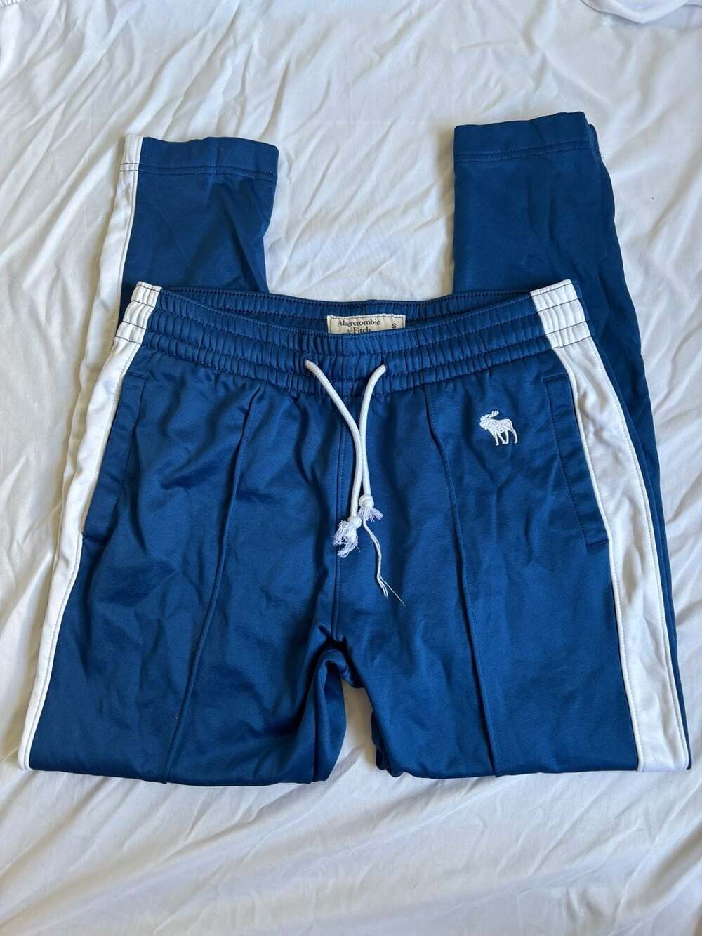Abercrombie & Fitch Blue Track Pants